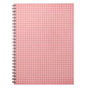 Baby Pink Gingham Notizblock