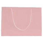 Baby Pink Große Geschenktüte (Rückseite)