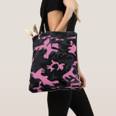 Baby Pink Highlights Camouflage Tasche (Von Nahem)