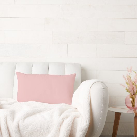 Baby Pink Lumbar Kissen (Liege)
