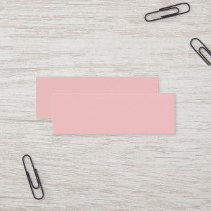 Baby Pink Mini Business Card Visitenkarte