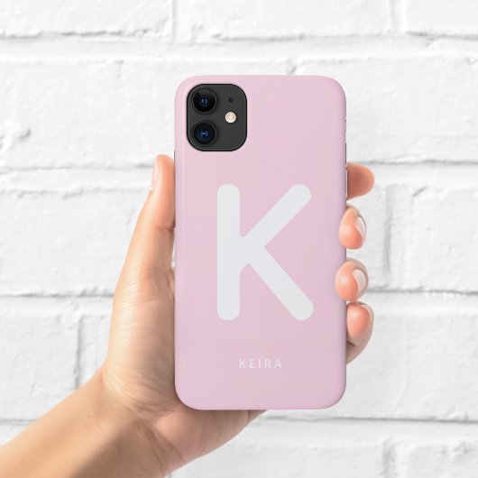 Baby-Pink-Monogramm-Handyhülle Case-Mate iPhone Hülle