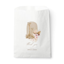 Baby Pink Pampas Grass Giraffe Baby Dusche