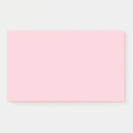 Baby Pink Pastel Solid Color Post-it Klebezettel