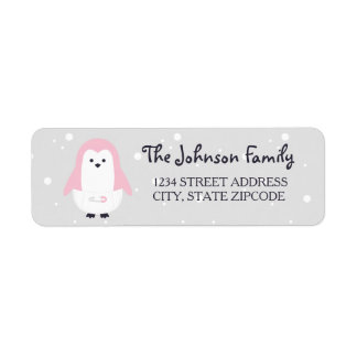Baby Pink Penguin
