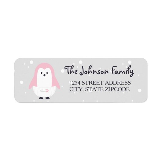Baby Pink Penguin (Vorne)