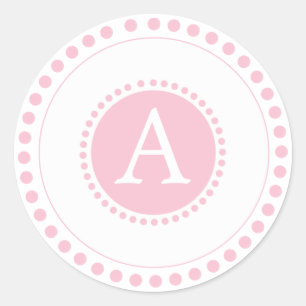 Baby Pink - Personalisierte Umschlag Aufkleber