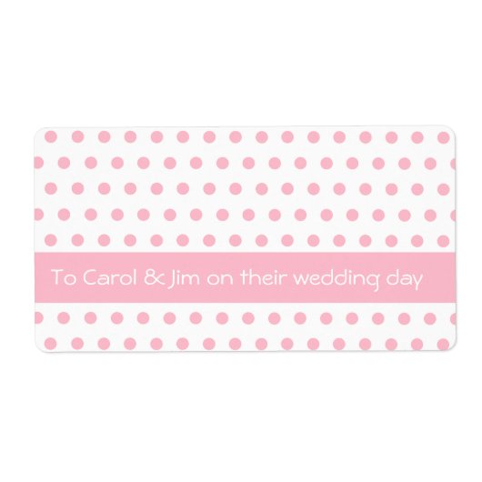 Baby Pink Punkt Pattern (Vorne)