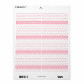 Baby Pink Punkt Pattern (Vorne)