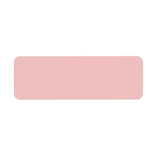 Baby Pink Rücksendeadresse (Vorne)
