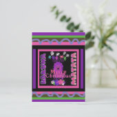 Baby pink Schöne frohe Weihnachten Hakuna Matata (Stehend Vorderseite)