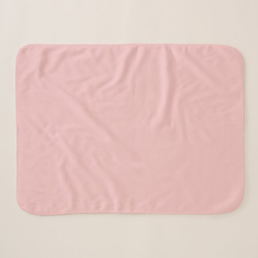 Baby Pink Sherpadecke (Vorderseite (Horizontal))