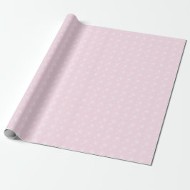 Baby Pink Snowflake Weihnachtszeitung Geschenkwrak Geschenkpapier