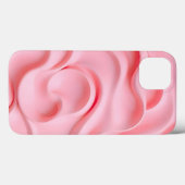 Baby Pink Soft Texture iPhone Case for Women (Rückseite (Horizontal))