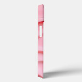 Baby Pink Soft Texture iPhone Case for Women (Rückseite / Rechts)