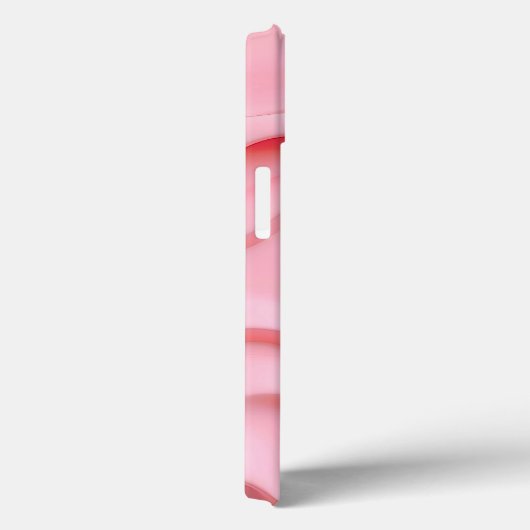 Baby Pink Soft Texture iPhone Case for Women (Rückseite / Rechts)
