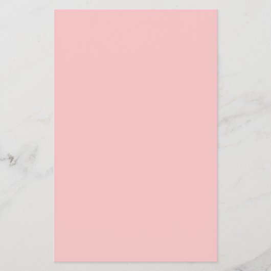 Baby Pink Solid Color Flyer (Vorne)