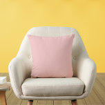 Baby Pink Solid Color Kissen<br><div class="desc">Baby Pink Solid Color</div>
