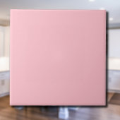 Baby Pink Solid Color | Klassisches Elegant Fliese