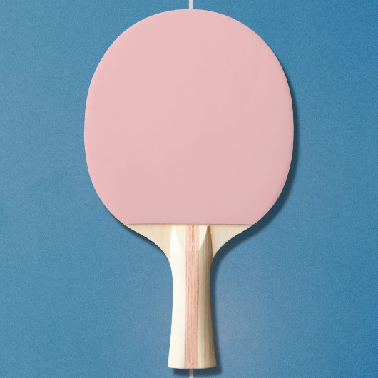 Baby Pink Solid Color Tischtennis Schläger