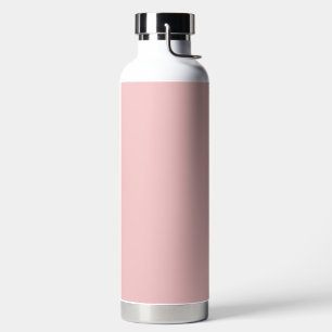 Baby Pink Solid Color Trinkflasche