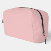 Baby Pink Solid Color Waschbeutel (Rechte Ecke)