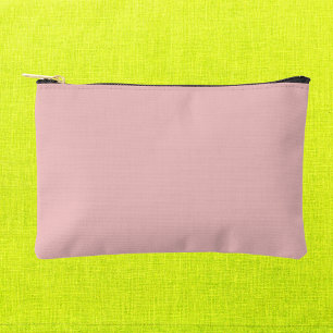 Baby Pink Solid Color Zubehörtasche