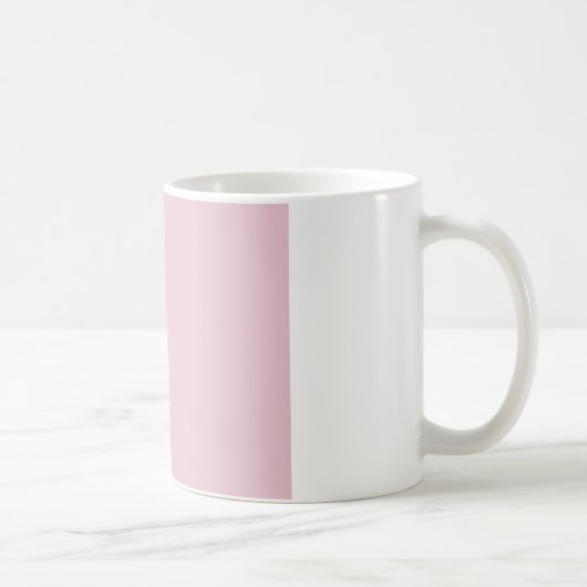 Baby PINK TEMPLATE Einfach TEXT in FOTO anpassen Kaffeetasse (Rechts)