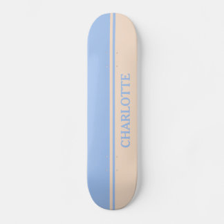Baby Pink und Blau Skateboard