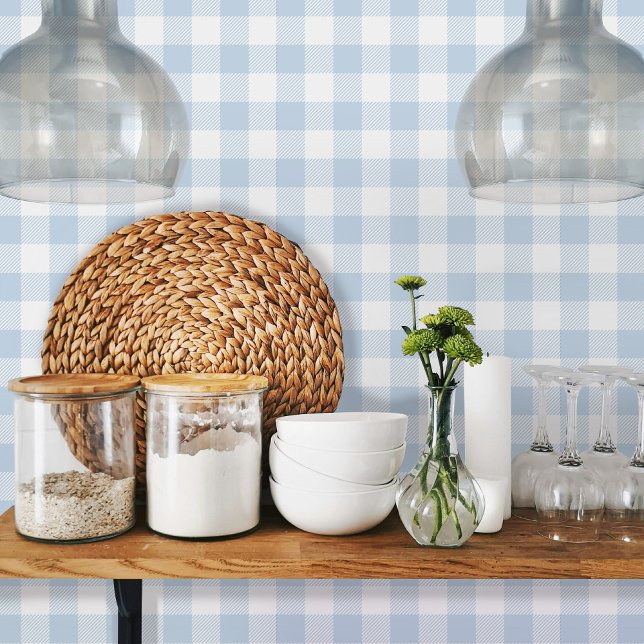 Baby Pink Vichy Gingham Pattern Tapete (Von Creator hochgeladen)