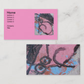 BABY PINK VISITENKARTE (Vorne/Hinten)