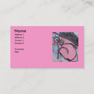 BABY PINK VISITENKARTE
