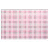 Baby Pink & White Gingham Plaid Stoff (Yard (91,4 cm))