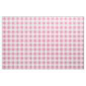 Baby Pink & White Gingham Plaid Stoff (Fat Quarter (45,7 x 55,9 cm))