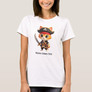 Baby-Pirat-Katzen-T-Shirt T-Shirt
