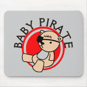 Baby-Pirat-Shirts und Geschenke Mousepad
