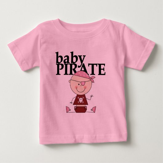 Baby Pirate - Girl Tshirts und Geschenke (Vorderseite)