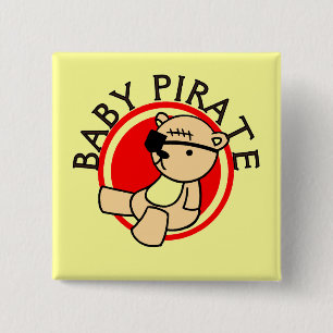 Baby-Piraten-T - Shirts und Geschenke Button