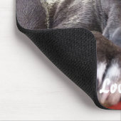 Baby Pitbull Welpe Mousepad (Ecke)
