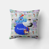 Baby Playmates mit Rainbows und Wolken Kissen (Rückseite)