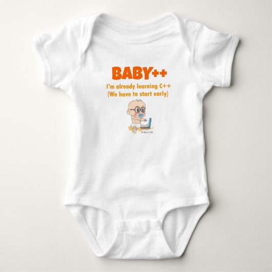 Baby Plus Plus Strampler (Vorderseite)