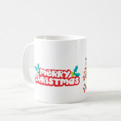 Baby Polar Bear Christmas Kaffeetasse (Vorderseite Links)