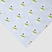 Baby Polar Bear Kids Weihnachtszettel Seidenpapier (Ausschnitt)