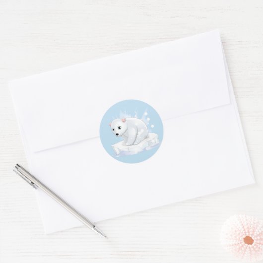 Baby Polar Bear Stickers (Umschlag)