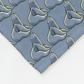 Baby Polar Bears Blanket Bear Art Fleece Blanken (Ecke)