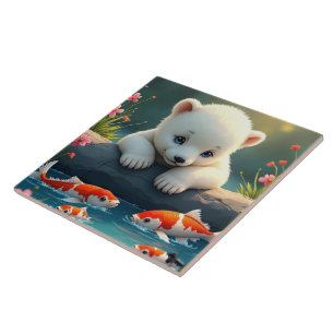 Baby Polarbear Fliese
