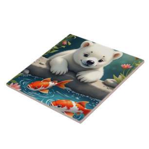 Baby Polarbear Fliese