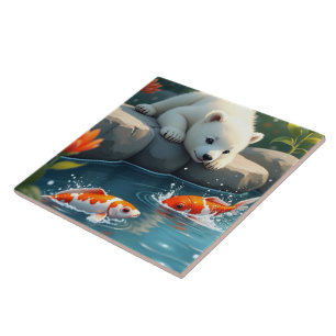 Baby Polarbear Fliese