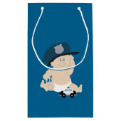 Baby Polizist Policeman Baby Showbeutel Kleine Geschenktüte (Rückseite)