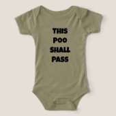 Baby Poo Onsie (Design Vorderseite)